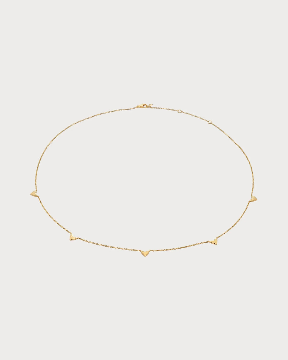 MONICA VINADER Heart Station 18ct Yellow Gold-Plated Vermeil Sterling-Silver Necklace(Gold)